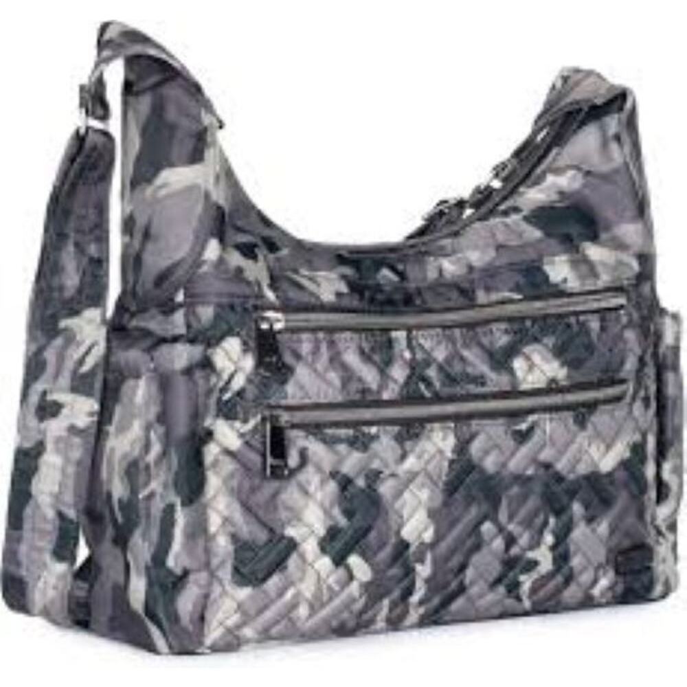 Lug Camper SE Cross Body Bag - In Camo - 15"W x 9.5"H x 4"D